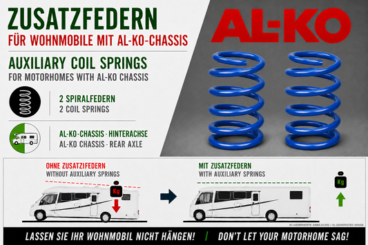 AL-KO Spiralfedern Wohnmobil Hinterachse