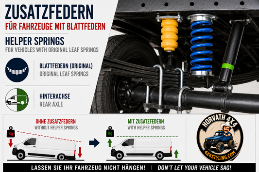 MAD HV-198050 Helper Springs VOLKSWAGEN LT Year 1996-2006