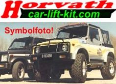 Fahrwerk-Höherlegung, Suzuki Grand Vitara JT, TE, TD, 5-türig  Bj. 04.2005 - 02.2015